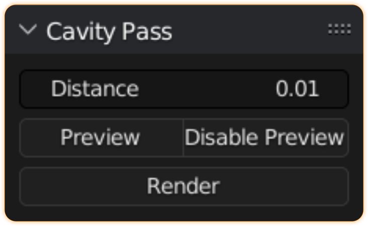 Cavity Pass panel