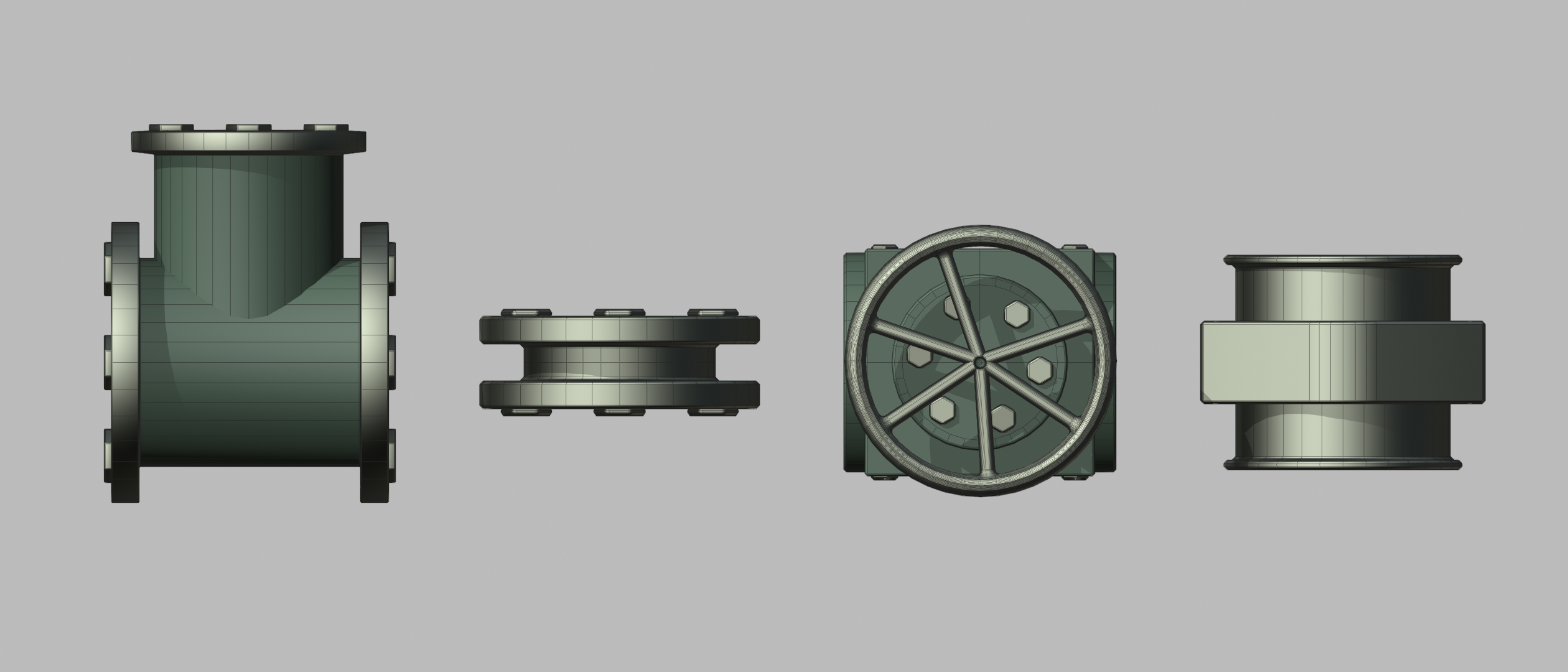The four connectors